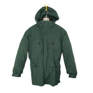 LL Bean Maine Warden's 3 in 1 Parka with Goretex Green Size M